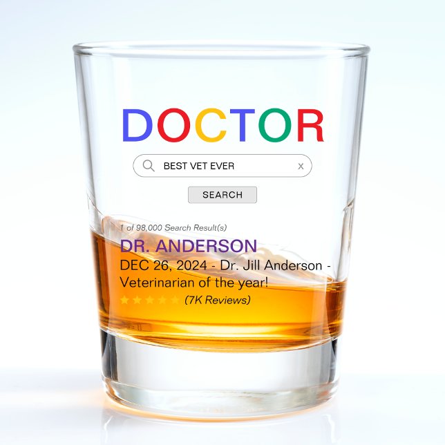 Website-Suchergebnis Bester Arzt je Schnapsglas (Website Search Result Best Doctor Ever Shot Glass
)
