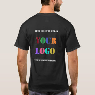 Website-T - Shirt für benutzerdefinierte Logo-Name