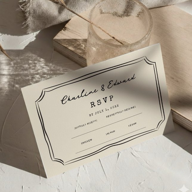 Website von Funky Zeichnend Handwri Wedding | UAWG Begleitkarte (Von Creator hochgeladen)