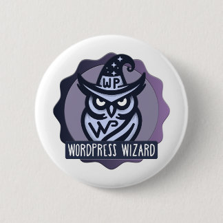 Website-Wizard-Abzeichen Button