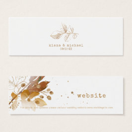 Website zum Hochzeitsfeiern (Golden Autumn Splash)