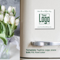 Website zum Logo für Werbezwecke Grünes Florist