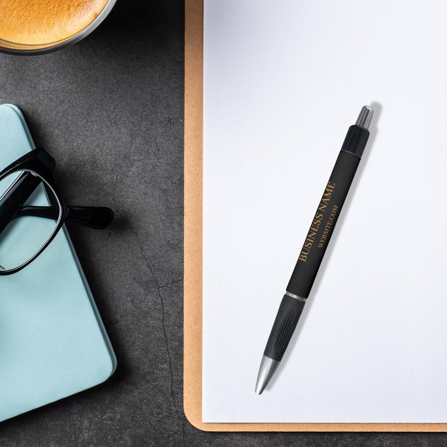 Website zum Namen von Schwarzgold-Unternehmen Kugelschreiber (Von Creator hochgeladen)