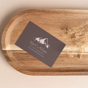 Website zur Hochzeit von Bergregionen Begleitkarte