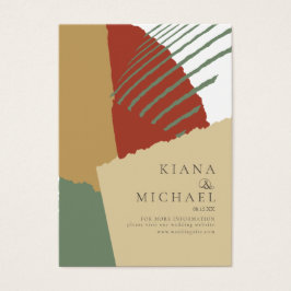 Website zur Hochzeit von Farbblöcken Herbst-ID740