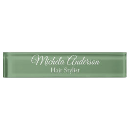 Website zur Kontaktaufnahme mit Namen hinzufügen Namensplakette