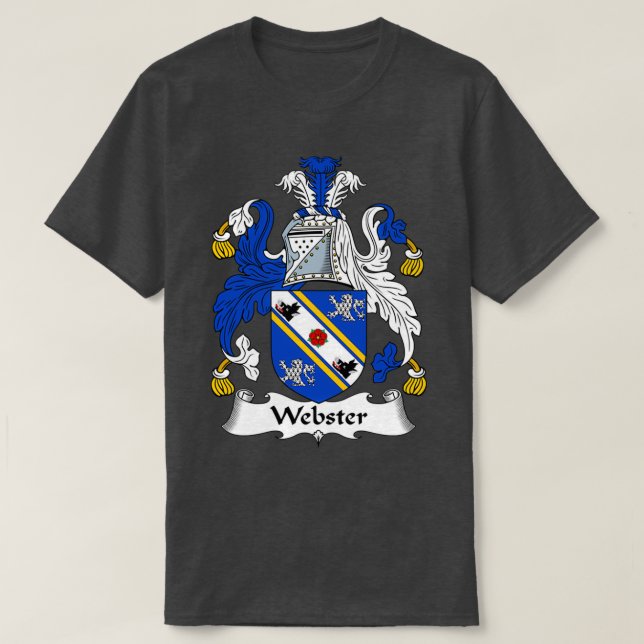 Webster-Familienwappen T-Shirt (Design vorne)
