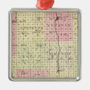 Webster-Landkreis, Nebraska Ornament Aus Metall