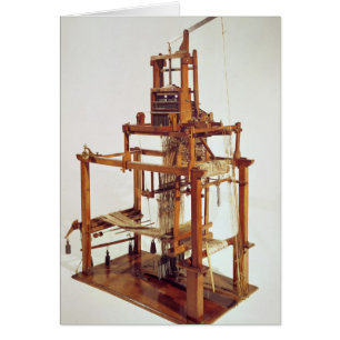 Webstuhl entworfen durch Jacquardwebstuhl Josephs