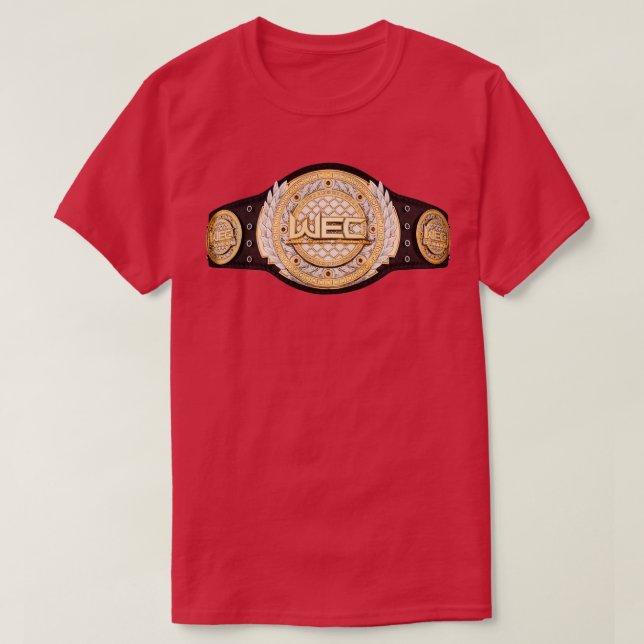 WEC Champion Belt T-Shirt (Design vorne)