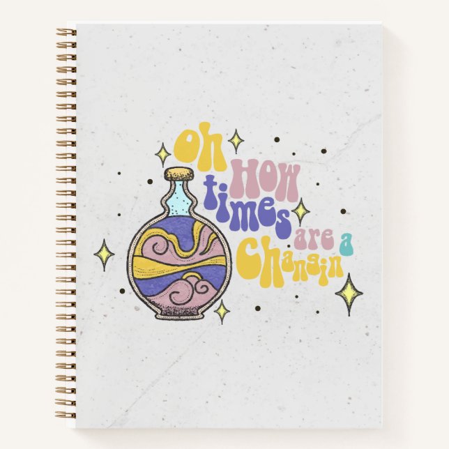 Wechin Times Spiral Notebook Notizbuch (Vorderseite)