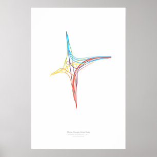 Wechsel-Choreographie: Atlanta, GA, US Poster