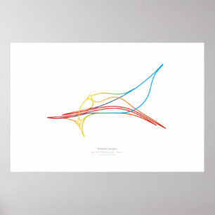 Wechsel-Choreographie: Budapest, Ungarn Poster