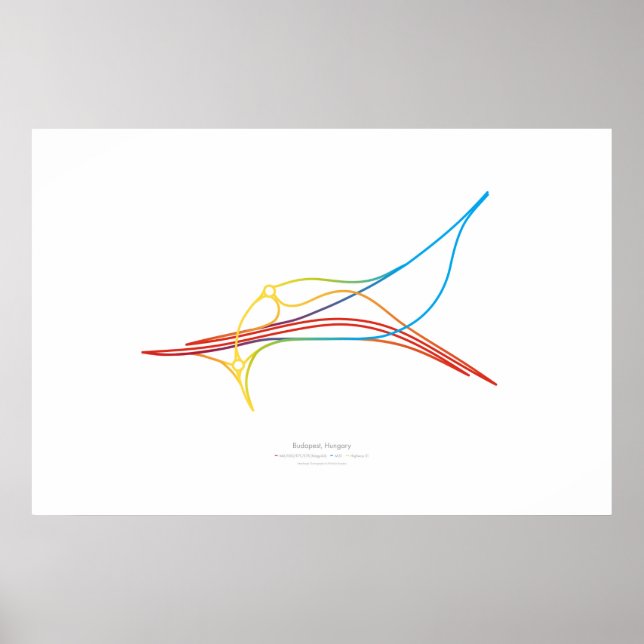 Wechsel-Choreographie: Budapest, Ungarn Poster (Vorne)