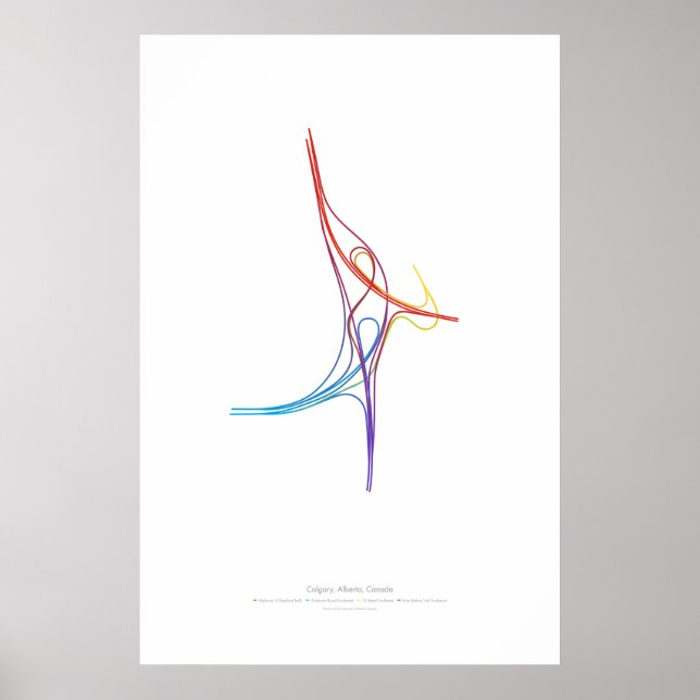 Wechsel-Choreographie: Calgary, AB, CA Poster (Vorne)