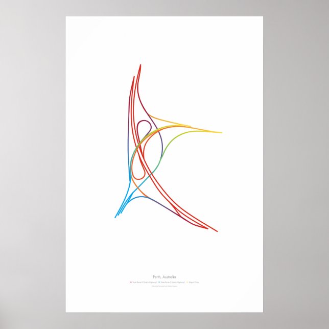 Wechsel-Choreographie: Perth, Australien 3 Poster (Vorne)