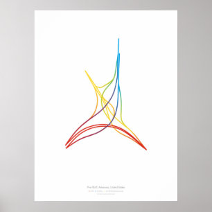 Wechsel-Choreographie: Pine Bluff, AR, US Poster