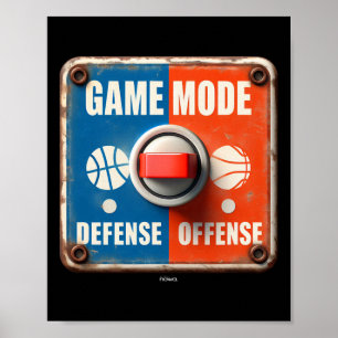 Wechsel zwischen Offense und Defense - Ller-Modus- Poster