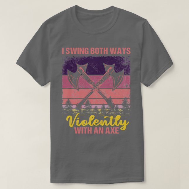 Wechseln in beide Richtungen T-Shirt (Design vorne)