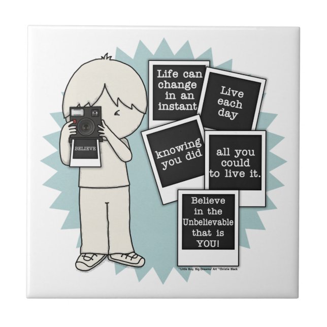 Wechseln in einem Instant Fliese (Vorderseite)