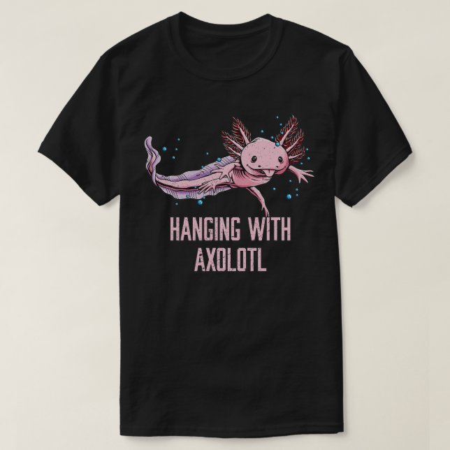 Wechseln mit Axolotl Funny Salamander Spaß Amphib T-Shirt (Design vorne)