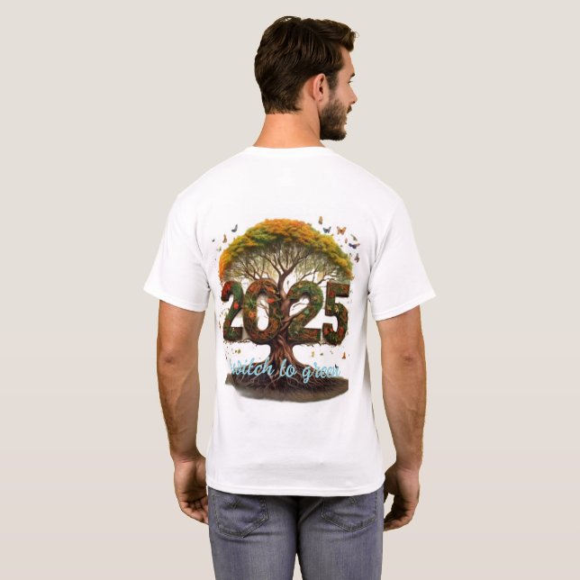 Wechseln Sie zum grünen T - Shirt. T-Shirt (Schwarz voll)