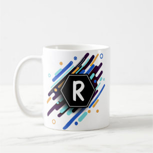Wechseln zu einer beliebigen Anfangsfarbe für blau Kaffeetasse