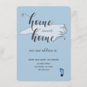 Wechseln zu "New Address Zuhause Sweet Zuhause NC" Einladung