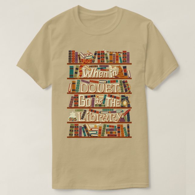 Wechseln zur Bibliothek T-Shirt (Design vorne)
