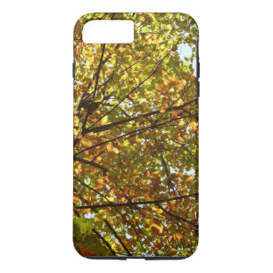 Wechselnde Ahornbaum grüne und goldene Herbstfarbe iPhone 8 Plus/7 Plus Hülle