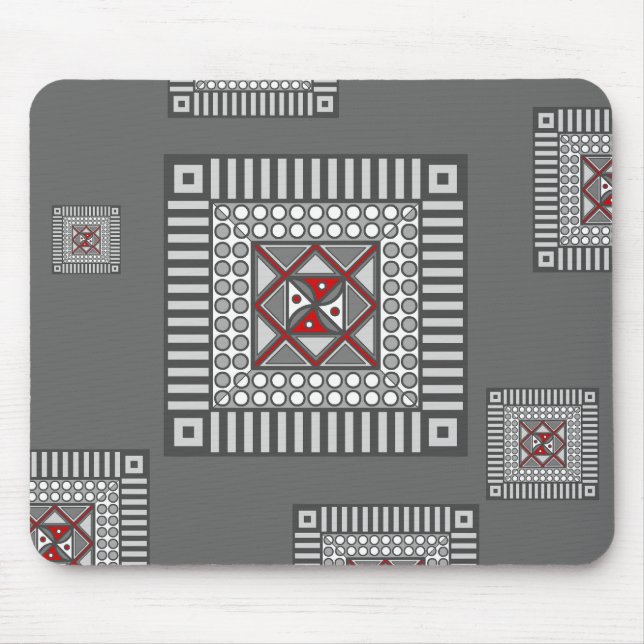 Wechselnde geometrische Mousepad (Vorne)