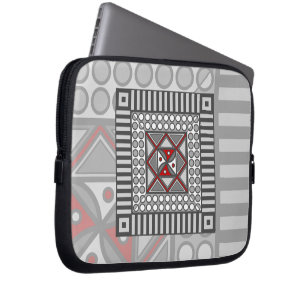 Wechselnde geometrische Notebookgehäuse Laptopschutzhülle