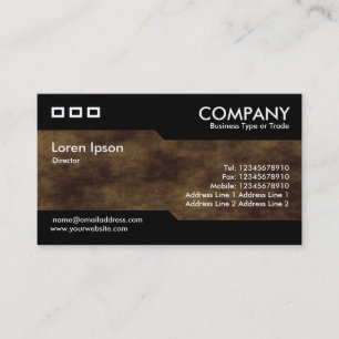 Wechselnder - Planetäre Terrain-Textur Visitenkarte