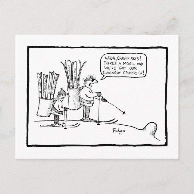 Wechselschuh Postkarte (Vorderseite)