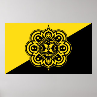Wechselstrom-Flag-Druck Poster