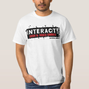 Wechselwirkend! Wert-Weiß $12,95 T-Shirt