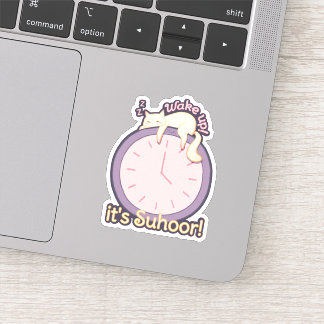 Weck auf! Es ist Suhoor! Aufkleber