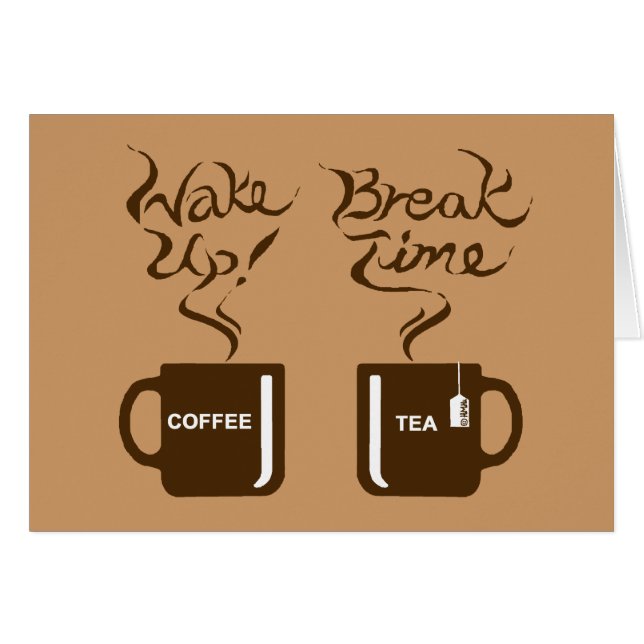 Weck auf! Unterbrechungszeit (Vorderseite (Horizontal))