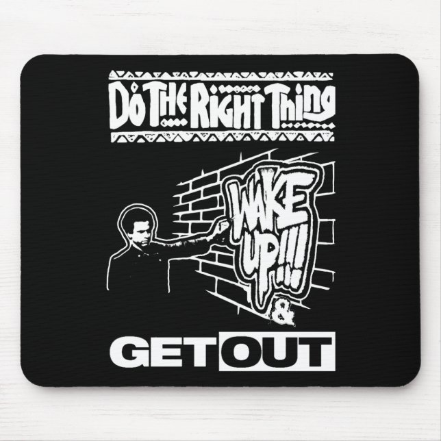 Weck auf!!!.... weck uns!!!......... weck auf!! Pt Mousepad (Vorne)