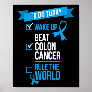 Weck der Beat Colon Cancer Rule The World 1 Poster