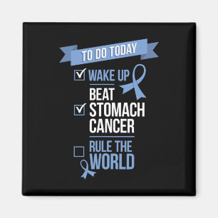 Weck der "Beat Stomach Cancer Rule the World 1" Magnet