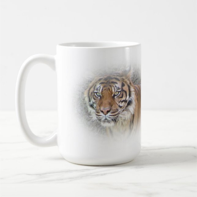 Weck die Tiger-Tasse auf! Tasse (Links)