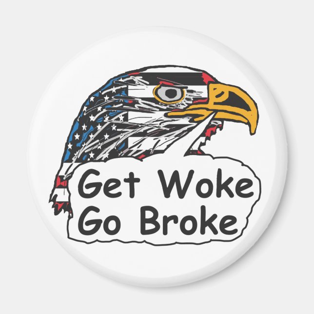 Weck Go Broke Magnet (Vorne)