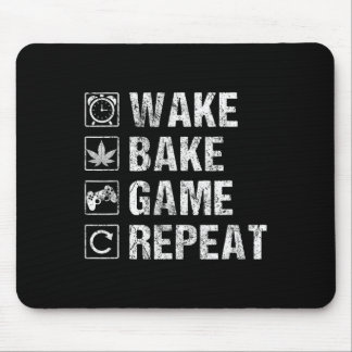 Weck Ke Game Wiederholung Video Game Weed Smoker P Mousepad