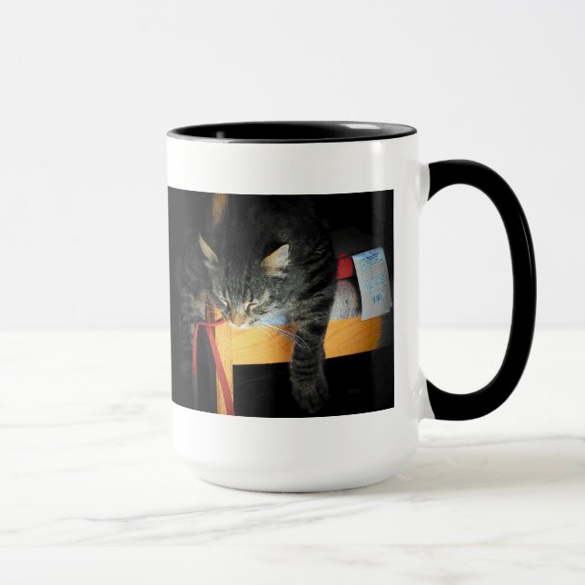 Weck mir, wenn der Kaffee fertig ist Mem Tasse (Rechts)