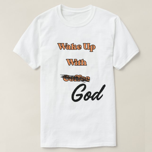 Weck mit dem Gotteshemd unisex T-Shirt (Design vorne)