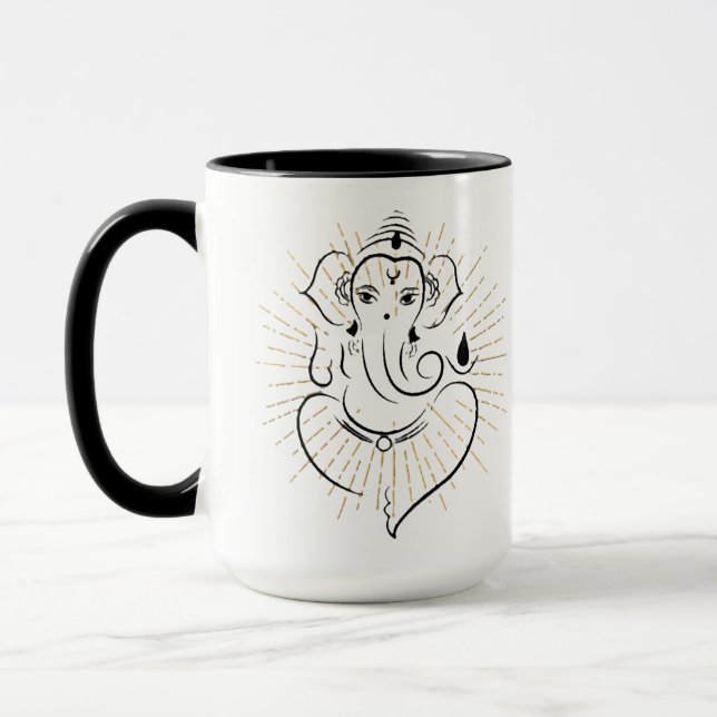 Weck mit Ganesh Tasse (Links)