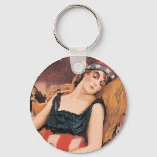 Weck nach Amerika Schlüsselanhänger