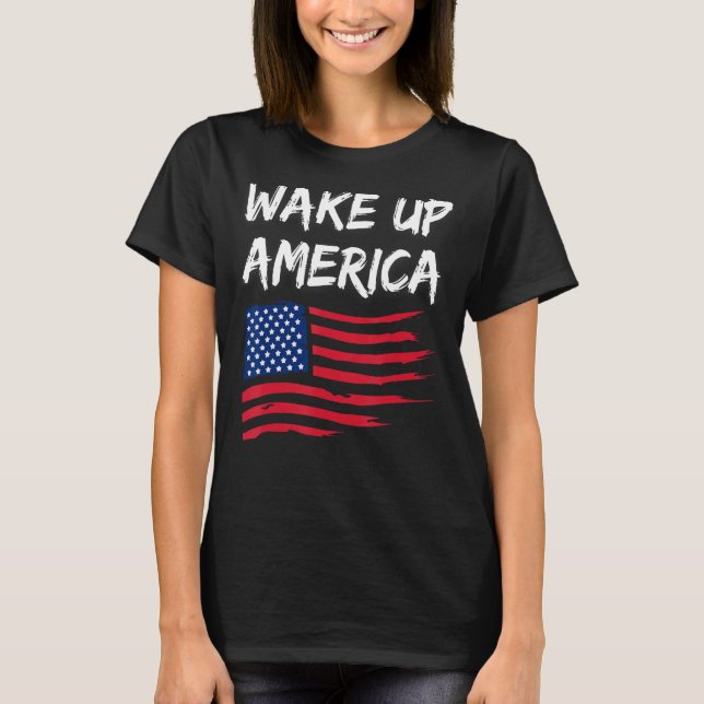 Weck nach Amerika T-Shirt (Vorderseite)