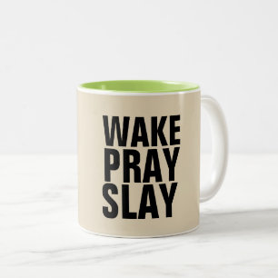 WECK PRAY SLAY Kaffeetassen